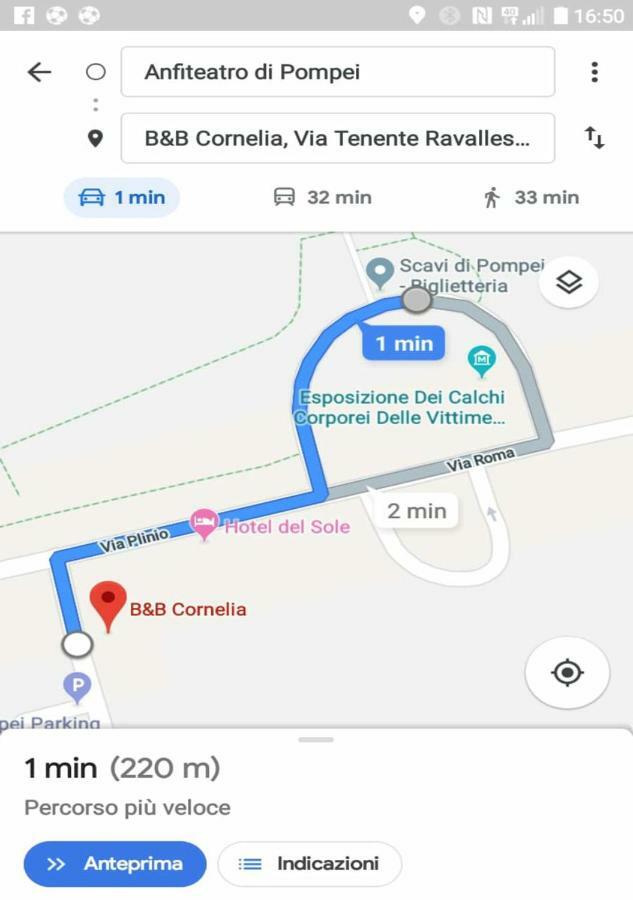 B&B Cornelia Pompei Luaran gambar